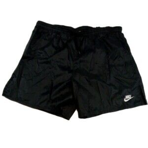 Men's Nike Vintage Black Lined Shorts Spot On Lining Size Not Listed Measur Incl